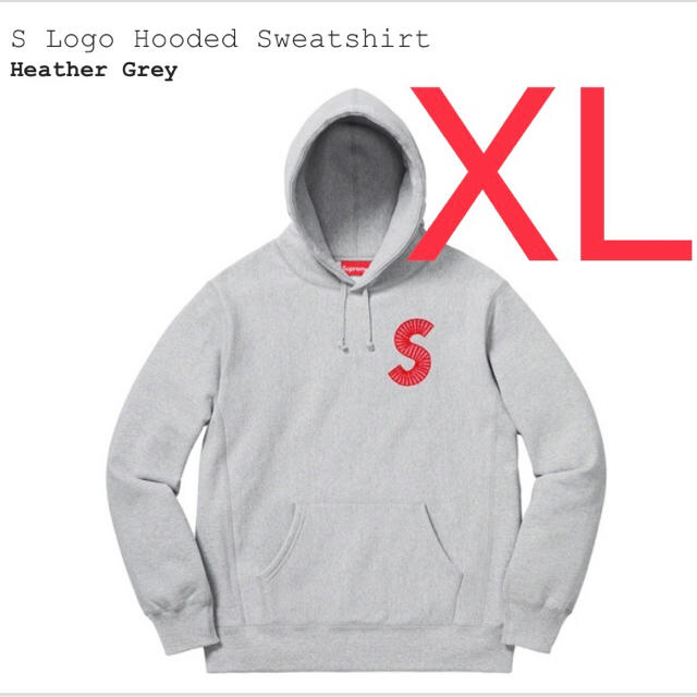 Supreme S Logo Hooded Sweatshirt XL