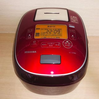 トウシバ(東芝)のチャッピー様専用<新品>炊飯器　5.5号炊き　TOSHIBA RC-10VRM(炊飯器)