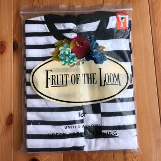 ユナイテッドアローズ(UNITED ARROWS)の新品未開封 FRUIT OF THE ROOM 半袖ボーダーTシャツ2枚セット(Tシャツ/カットソー(半袖/袖なし))