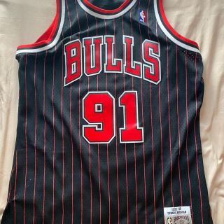 ミッチェルアンドネス(MITCHELL & NESS)のmitchell&ness swingman jersey デニスロッドマン(バスケットボール)