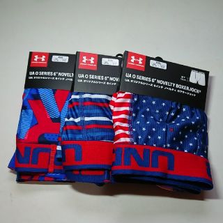 アンダーアーマー(UNDER ARMOUR)のアンダーアーマー ボクサーパンツ3枚セット ＸＸＬ 新品・未使用品(ボクサーパンツ)