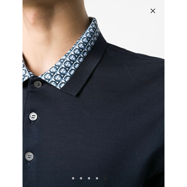 Salvatore Ferragamo(サルヴァトーレフェラガモ)のFerragamo ガンチーニポロシャツ メンズのトップス(Tシャツ/カットソー(半袖/袖なし))の商品写真