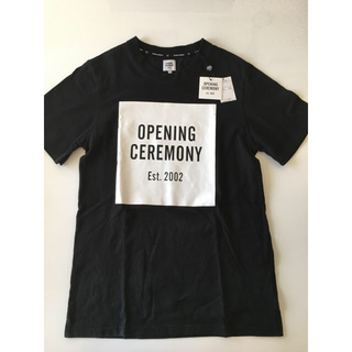 オープニングセレモニー(OPENING CEREMONY)のOPENING CEREMONY Tシャツ　黒色(Tシャツ(半袖/袖なし))