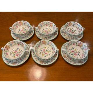 ミントン(MINTON)のミントン / ハドンホール スープカップ（カップ12cm、6客）(食器)