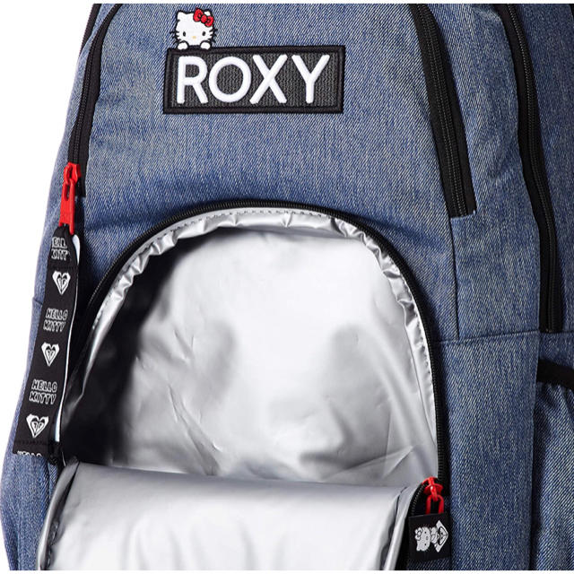 Roxy(ロキシー)の★ ROXY リュック ハローキティコラボ  バックパック A4収納 ロキシー レディースのバッグ(リュック/バックパック)の商品写真