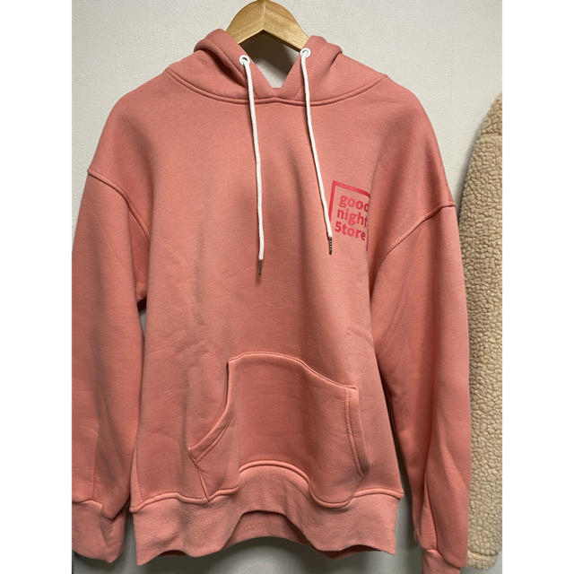 ピンク good パーカーの通販 by s shop|ラクマ night 5tore フーディー