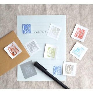 「木」消しゴムハンコ　スタンプ　ハンドメイド　ナチュラル　ナチュラコ(はんこ)