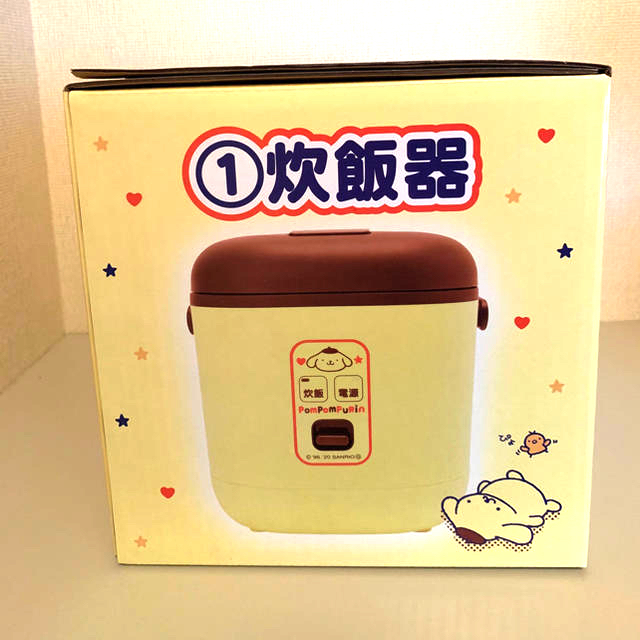 サンリオ(サンリオ)のポムポムプリン  炊飯器　一番くじ　ぷりんちゃん スマホ/家電/カメラの調理家電(炊飯器)の商品写真