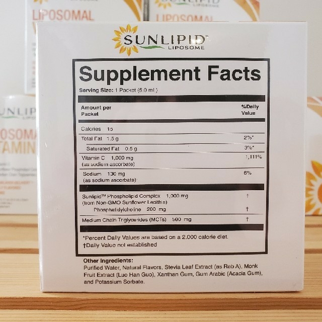 Sunlipid, リポソームビタミンC 30袋×6箱 リプライセル