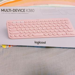 ❤︎早い者勝ち❤︎ロジクール　Bluetoothキーボード　ピンク(PC周辺機器)