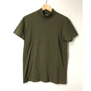 ディオールオム(DIOR HOMME)の【H】ディオール オム モックネック カットソー Tシャツ カーキ系 XS(Tシャツ/カットソー(半袖/袖なし))