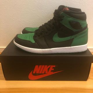 ナイキ(NIKE)のAIR JORDAN1 RETRO HIGH PINE GREEN 31cm(スニーカー)