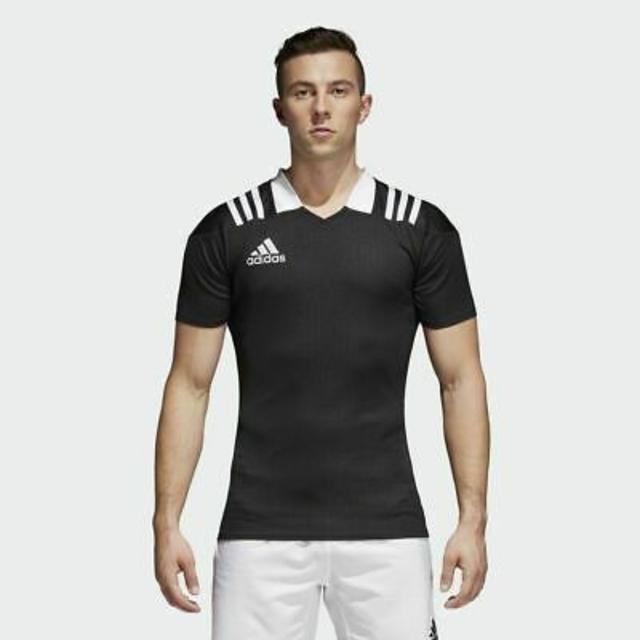 adidas(アディダス)の(新品) adidas　ラグビーシャツ メンズのトップス(Tシャツ/カットソー(半袖/袖なし))の商品写真