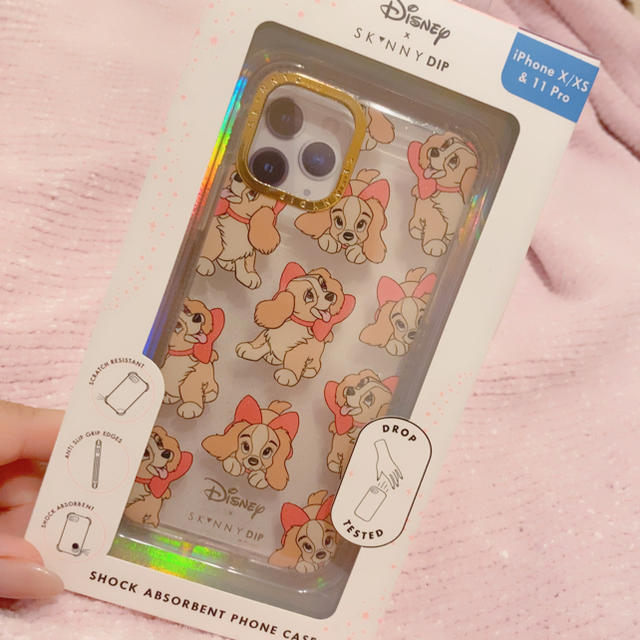 SKINNYDIP(スキニーディップ)のskinnydip スキニーディップ  レディ disney iPhoneケース スマホ/家電/カメラのスマホアクセサリー(iPhoneケース)の商品写真