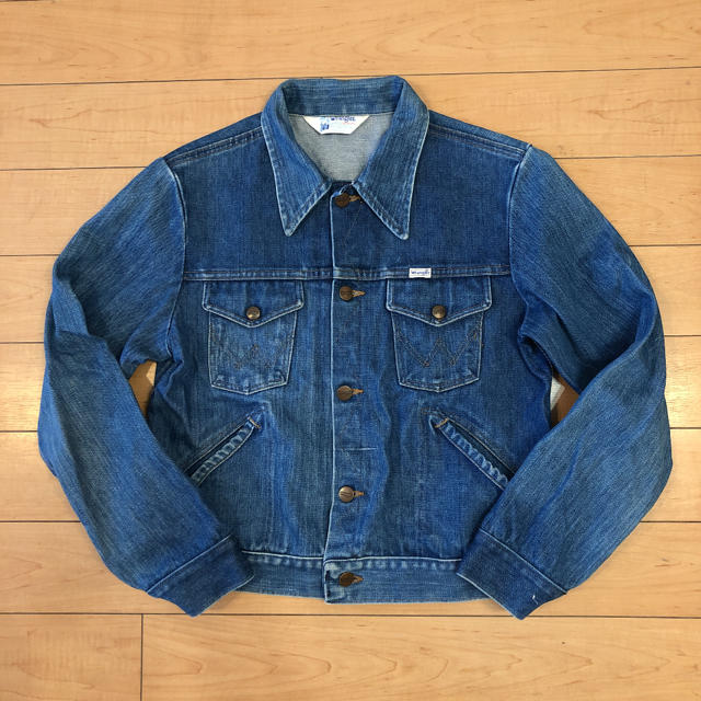 Wrangler(ラングラー)のジョンレノン オアシス リアム 愛用 80s USA製 ラングラー Gジャン メンズのジャケット/アウター(Gジャン/デニムジャケット)の商品写真