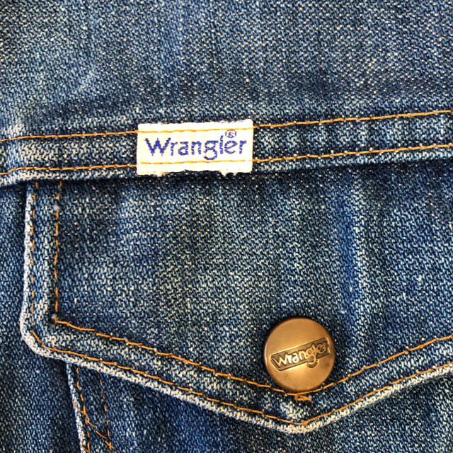 Wrangler(ラングラー)のジョンレノン オアシス リアム 愛用 80s USA製 ラングラー Gジャン メンズのジャケット/アウター(Gジャン/デニムジャケット)の商品写真