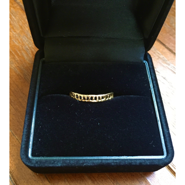 KAORU(カオル)のKAORU カオル　はしごリング 11号 K10YG ジュエリー　指輪  レディースのアクセサリー(リング(指輪))の商品写真