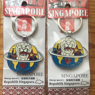 ♡シンガポールお土産♡キーホルダー(キーホルダー)
