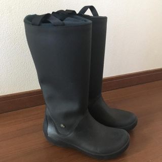 クロックス(crocs)のクロックスcrocs　レインブーツ　長靴　w6サイズ(長靴/レインシューズ)