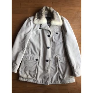 バーバリーブラックレーベル(BURBERRY BLACK LABEL)のBURBERRY BLACK LABEL ファーラビットジャケット(毛皮/ファーコート)