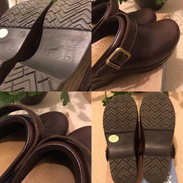 dansko(ダンスコ)の■ダンスコ DANSKO *36/23cm *イングリッド2way茶ブラウン革靴 レディースの靴/シューズ(ローファー/革靴)の商品写真