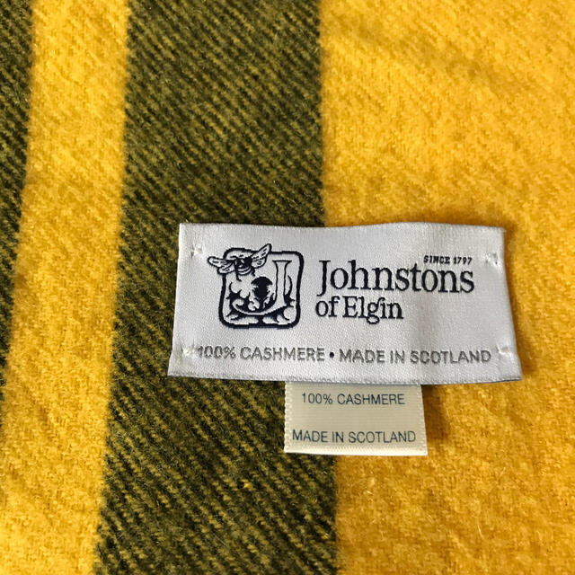 JOHNSONS(ジョンソンズ)のJohnstons カシミヤストール　ドゥロワー　Drawer レディースのファッション小物(ストール/パシュミナ)の商品写真