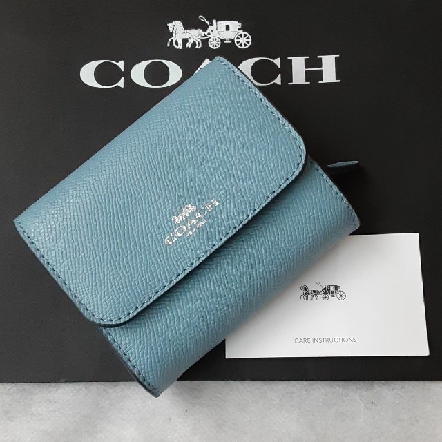 COACH(コーチ)の【新品、箱、袋付き】コーチ COACH 二つ折り財布  F54843 レディースのファッション小物(財布)の商品写真