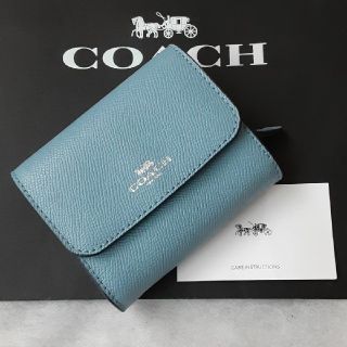 コーチ(COACH)の【新品、箱、袋付き】コーチ COACH 二つ折り財布  F54843(財布)