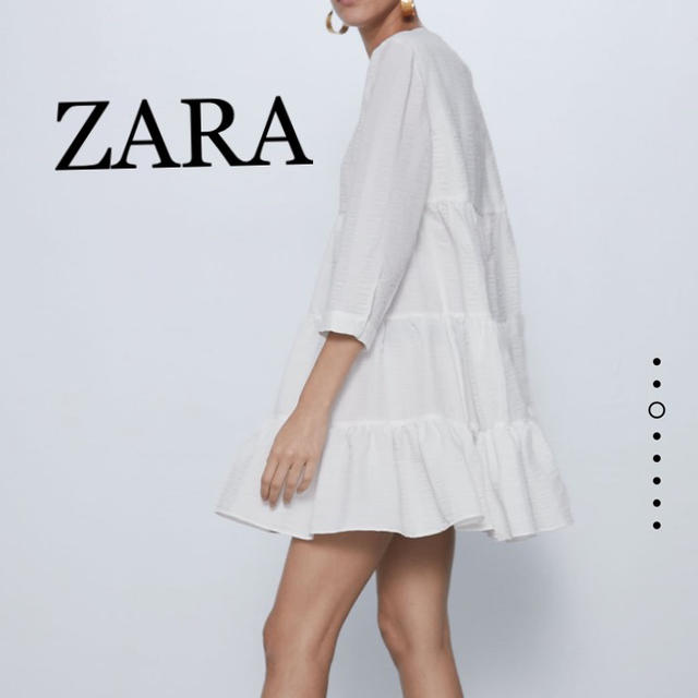 ZARA ミニ丈ワンピース