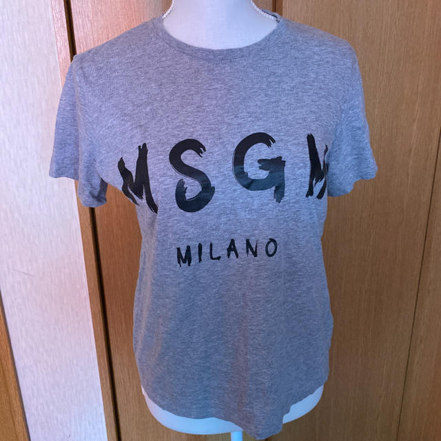 MSGM - Tシャツ MSGM グレーの通販 by Otome's shop|エムエスジイエム
