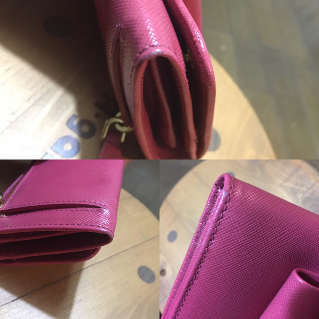 PRADA(プラダ)のPRADA プラダ 長財布　ピンク レディースのファッション小物(財布)の商品写真