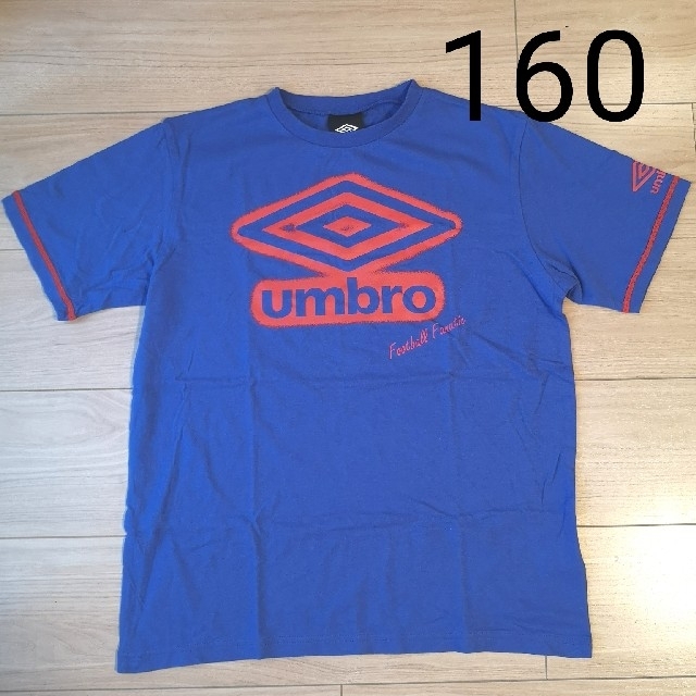 UMBRO(アンブロ)のumbro★半袖Ｔシャツ　160　ブルー キッズ/ベビー/マタニティのキッズ服男の子用(90cm~)(Tシャツ/カットソー)の商品写真