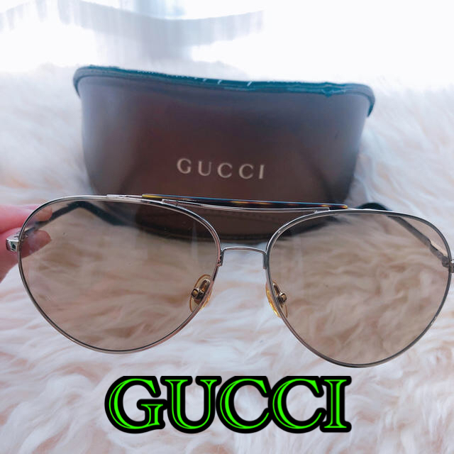 Gucci(グッチ)のGUCCI★ティアドロップサングラス♡キムタク メンズのファッション小物(サングラス/メガネ)の商品写真