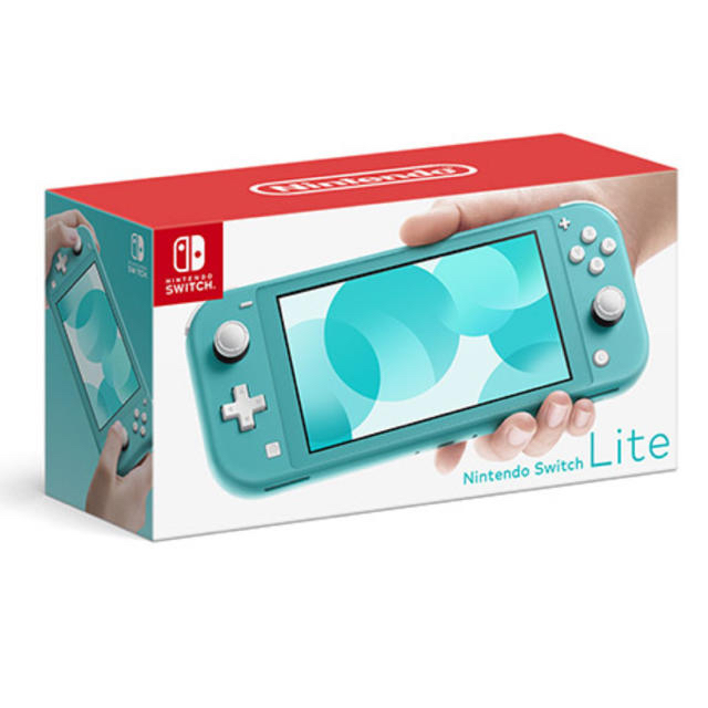 任天堂(ニンテンドウ)の【12時間以内に発送★新品】Switch Lite 本体 [ターコイズ]  エンタメ/ホビーのゲームソフト/ゲーム機本体(携帯用ゲーム機本体)の商品写真