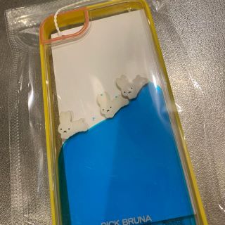 メリージェニー(merry jenny)のミッフィー　ぷかぷかうさぎ iPhone case イエロー(iPhoneケース)