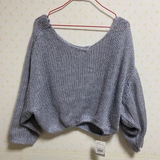 フラワー(flower)のflower milky mohair touch knit(ニット/セーター)