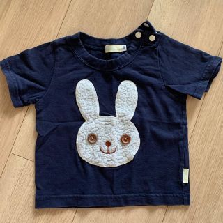 アースミュージックアンドエコロジー(earth music & ecology)のうさぎちゃん　Ｔシャツ(Tシャツ/カットソー)