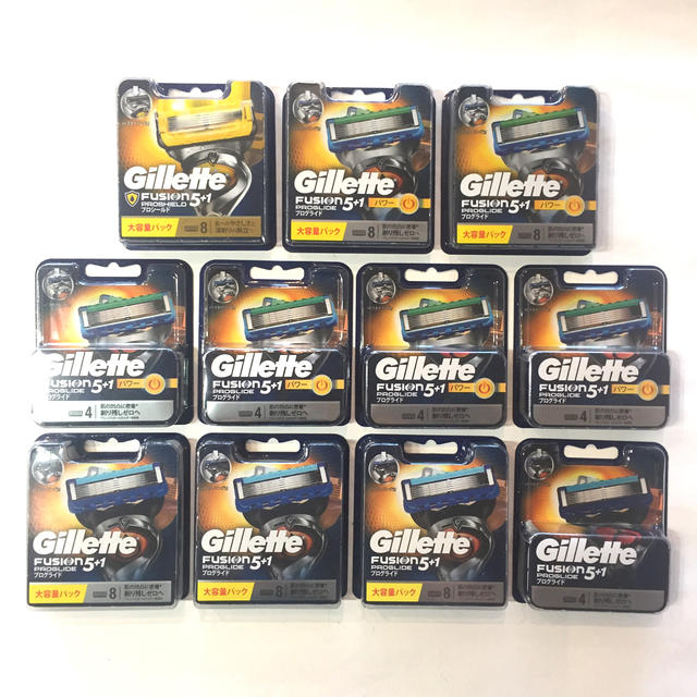 ジレット Gillette 替刃 フュージョン 5＋1 他 144個 未開封 - メンズ