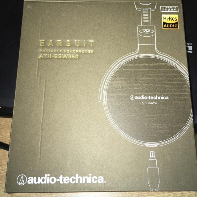 極美品】オーディオテクニカ EARSUIT ATH-ESW950【生産終了品】 男性に人気！ 