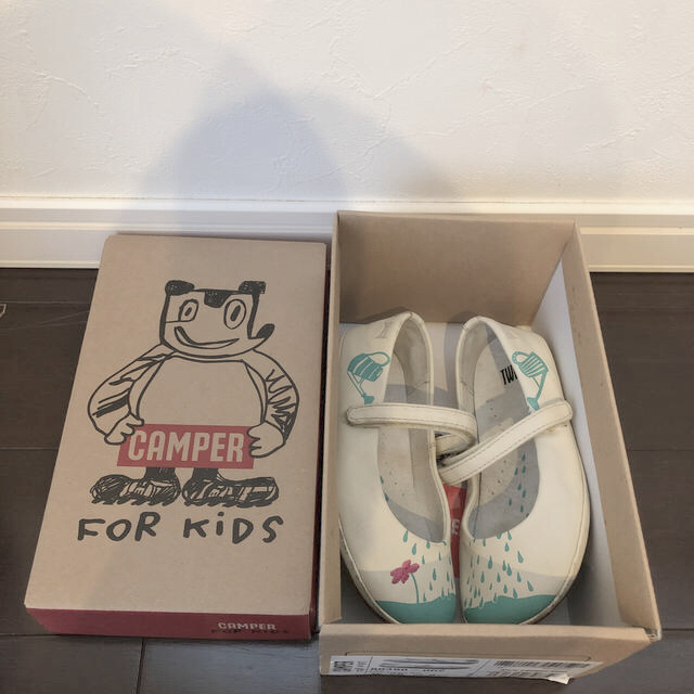 CAMPER(カンペール)の【値下げしました】CAMPER FOR KIDS 箱付き キッズ/ベビー/マタニティのキッズ靴/シューズ(15cm~)(スニーカー)の商品写真