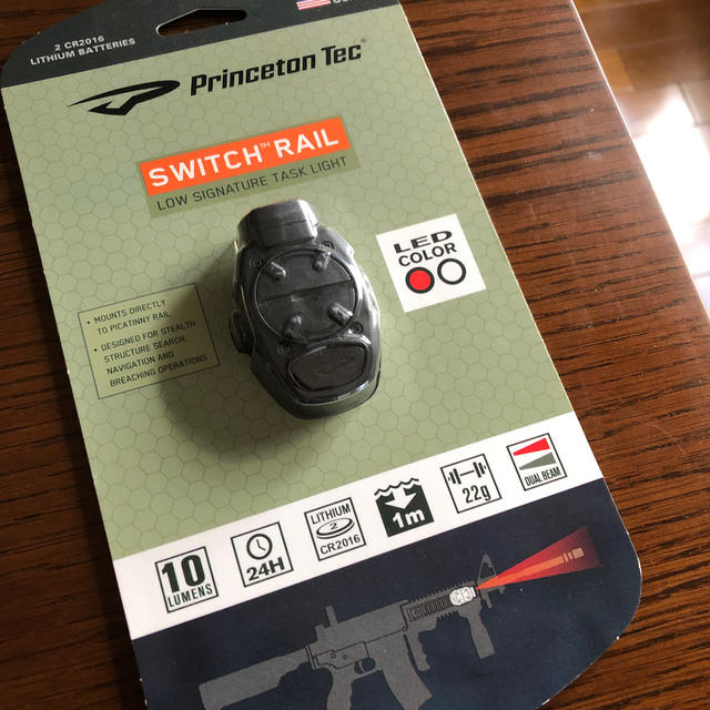 Switch rail Princeton Tec