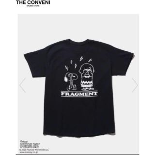 フラグメント(FRAGMENT)のTHE CONVENI FRAGMENT PEANUTS TEE BLACK (Tシャツ/カットソー(半袖/袖なし))