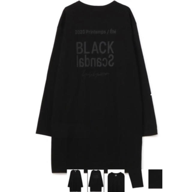 Yohji Yamamoto(ヨウジヤマモト)のヨウジヤマモト　ブラックスキャンダル　スタッフTシャツ メンズのトップス(Tシャツ/カットソー(七分/長袖))の商品写真