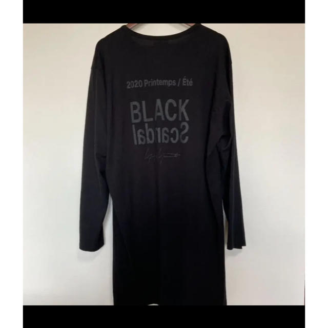 Yohji Yamamoto(ヨウジヤマモト)のヨウジヤマモト　ブラックスキャンダル　スタッフTシャツ メンズのトップス(Tシャツ/カットソー(七分/長袖))の商品写真