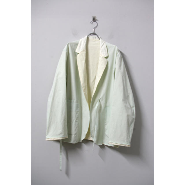 メンズURU(ウル)/BUTTONLESS JACKET/L.Mint