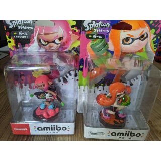 ニンテンドウ(任天堂)のamiibo　スプラトゥーン　ガール２体セット(アニメ/ゲーム)