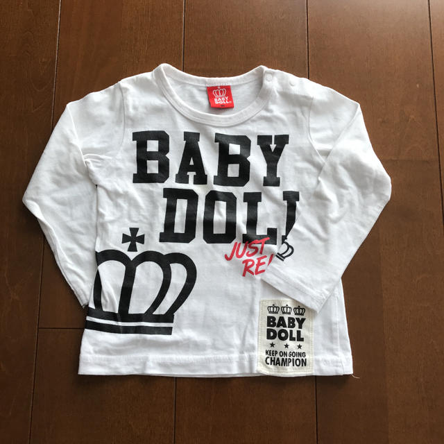 BABYDOLL(ベビードール)のBABYDOLL  90cm  ロンT キッズ/ベビー/マタニティのキッズ服男の子用(90cm~)(Tシャツ/カットソー)の商品写真