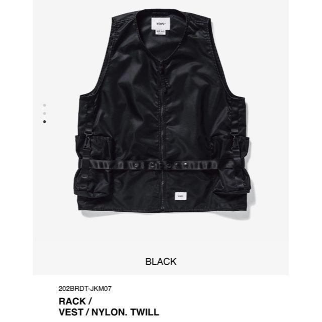 L 20AW WTAPS RACK / VEST / NYLON. TWILL