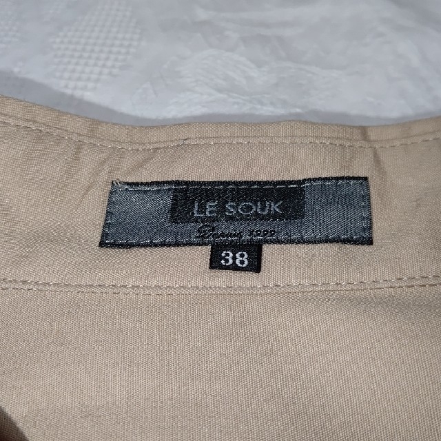 Le souk(ルスーク)のLE SOUK  七分丈シャツブラウス美品未着用品 レディースのトップス(シャツ/ブラウス(長袖/七分))の商品写真