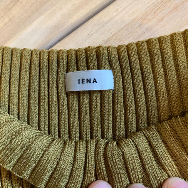 IENA(イエナ)のIENA RIBチュニックプルオーバー レディースのトップス(ニット/セーター)の商品写真